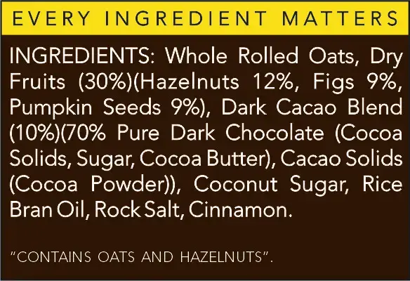 Chocolate and Hazelnut Chuckwagon Granola CH-Ingredient-image.webp