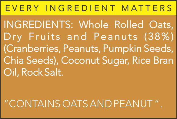 Peanut Butter & Berries Granola