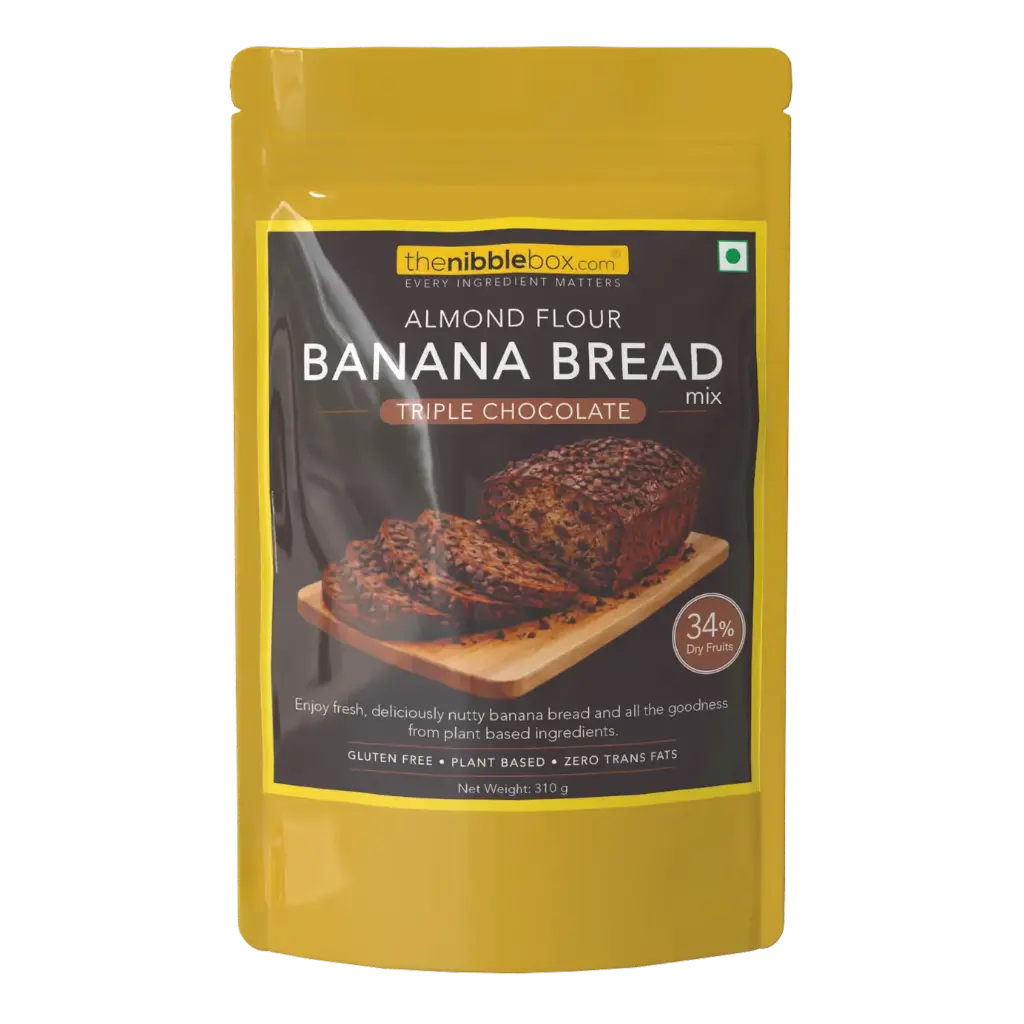 Triple Chocolate Almond flour Banana Bread mix