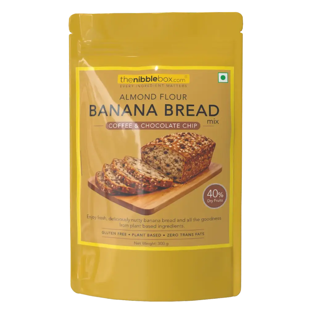 Coffee & Chocolate chip Almond flour Banana Bread mix
