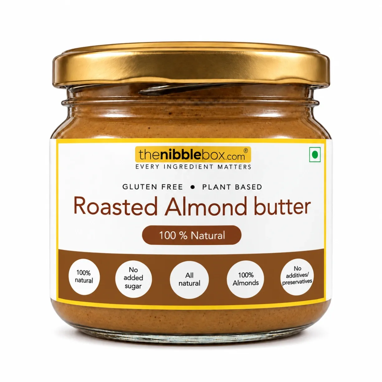 Roasted Almond Butter Jar (Unsweetened)