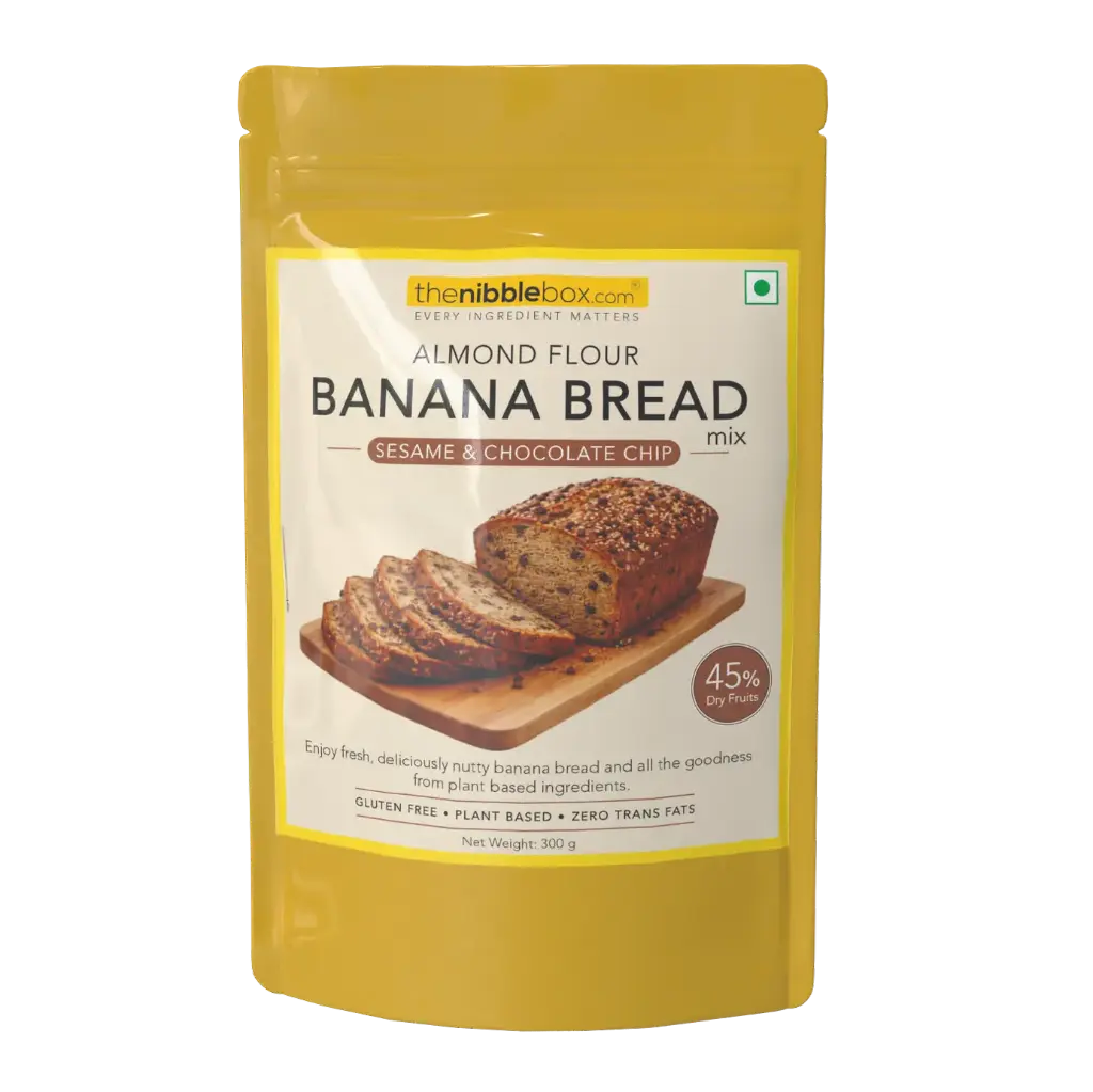 Sesame & Chocolate Chip Almond flour Banana Bread mix
