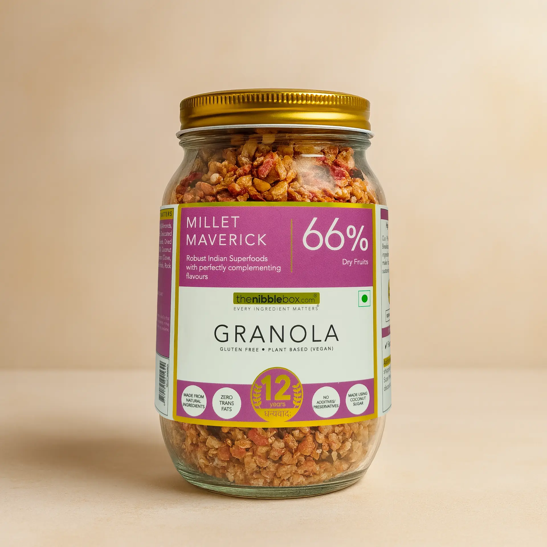 Millet Maverick Granola (Refill pack (300g) X 2)