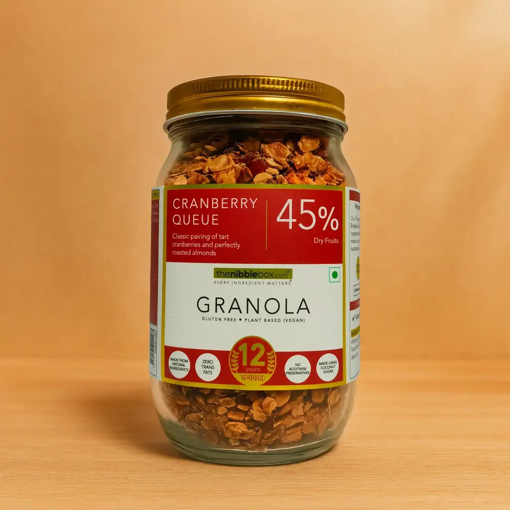 Cranberry Queue Granola (Jar (500g))