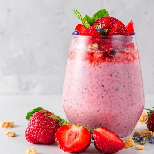 Strawberry Chia Seed Pudding Breakfast Mix (500g X 2)