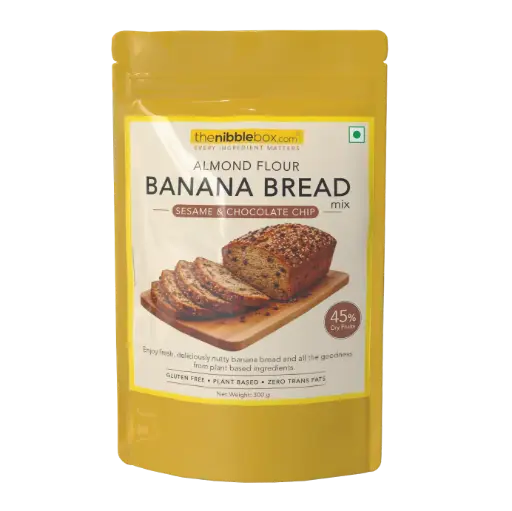 Sesame & Chocolate Chip Almond flour Banana Bread mix