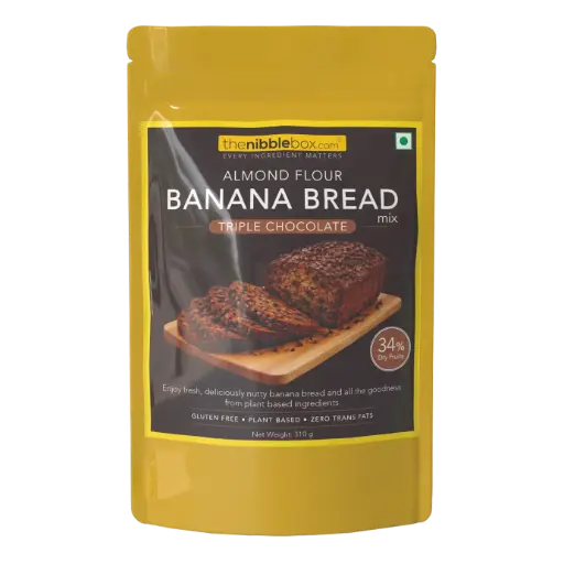 Triple Chocolate Chip Almond flour Banana Bread mix